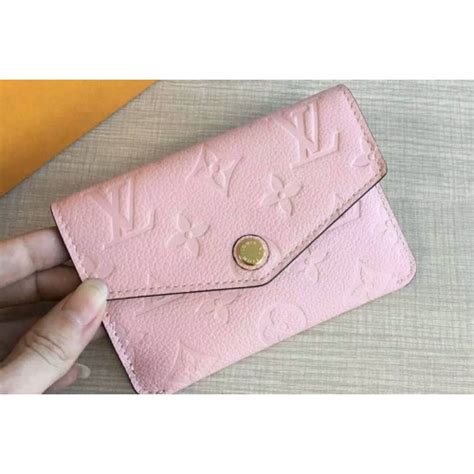 louis vuitton key pouch pink|Louis Vuitton empreinte key pouch.